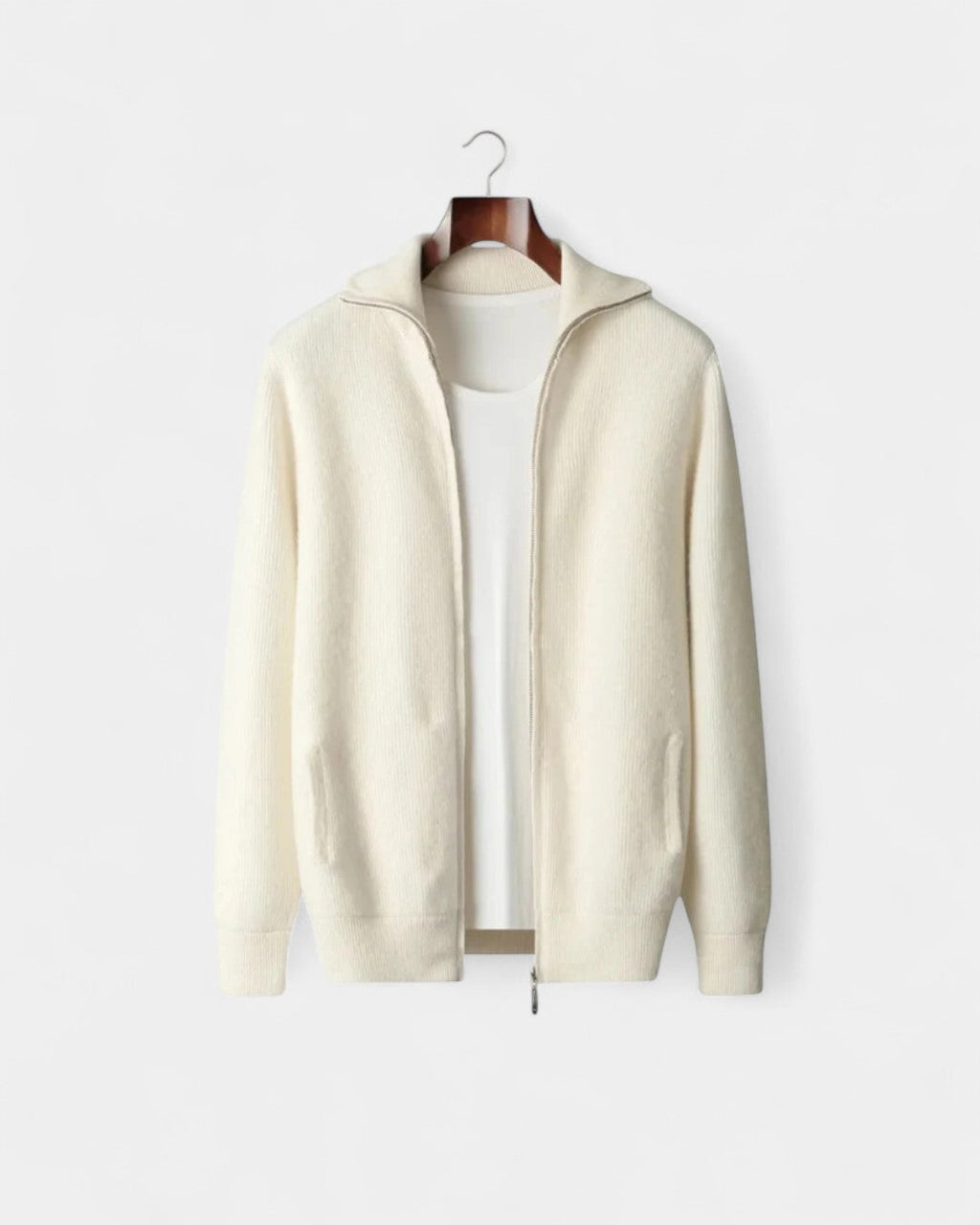 Classic Wool Tailored Coastal Jacket