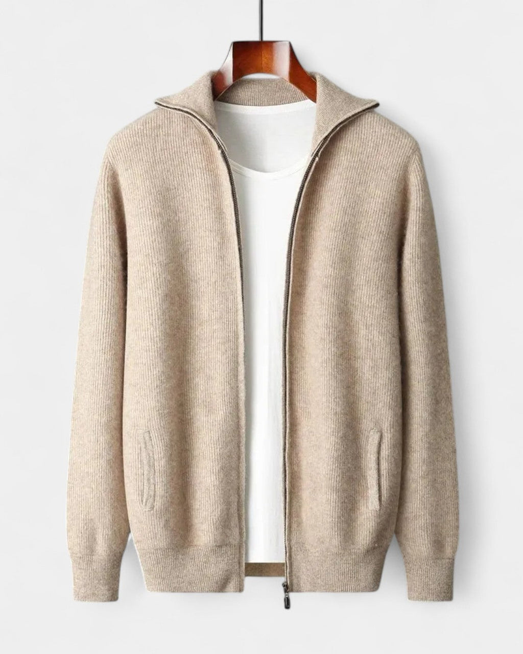 Classic Wool Tailored Coastal Jacket