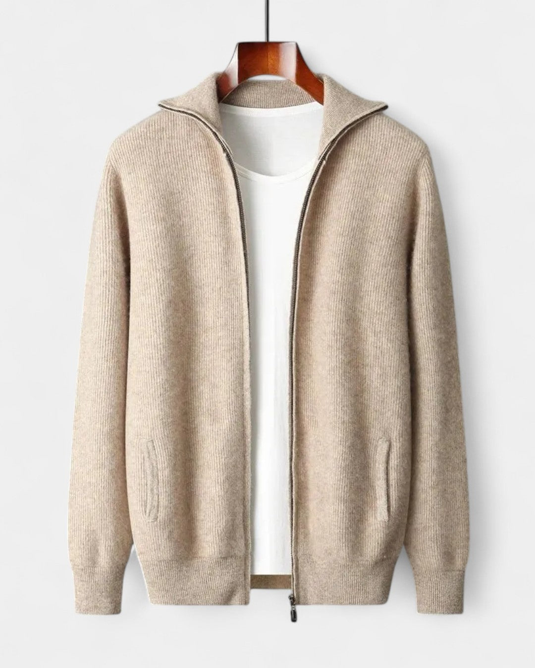 Classic Wool Tailored Coastal Jacket