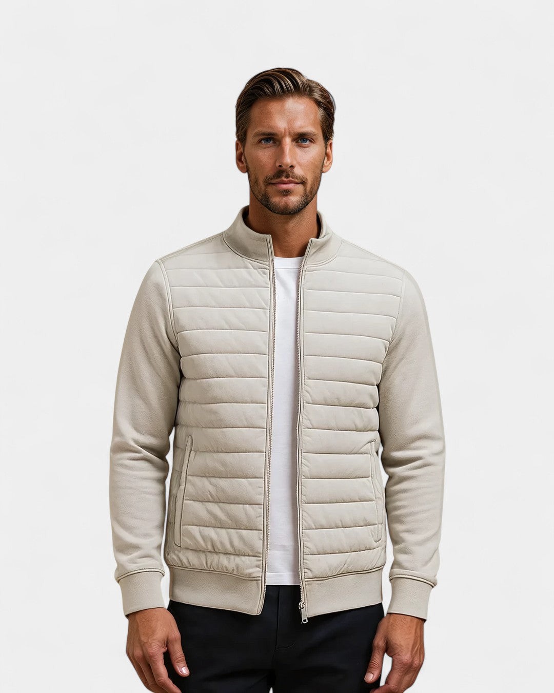 Insulated Cotton Polyester Winter Jacket