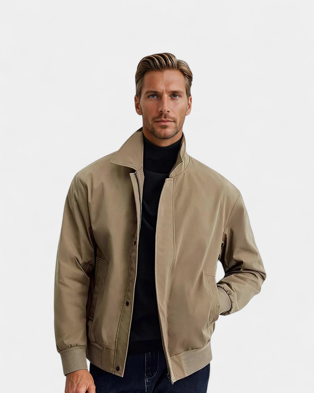 Classic Heritage Polyester Bomber Jacket