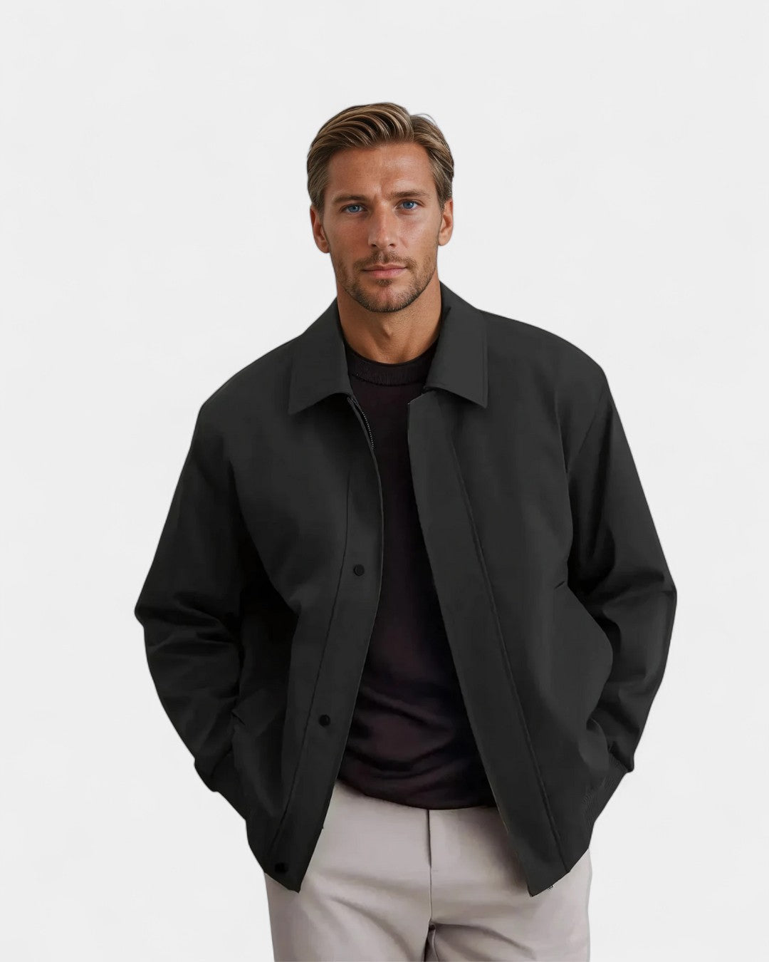 Classic Heritage Polyester Bomber Jacket