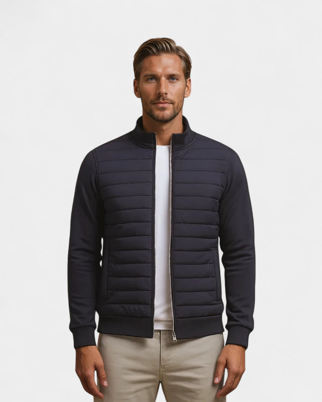 Insulated Cotton Polyester Winter Jacket