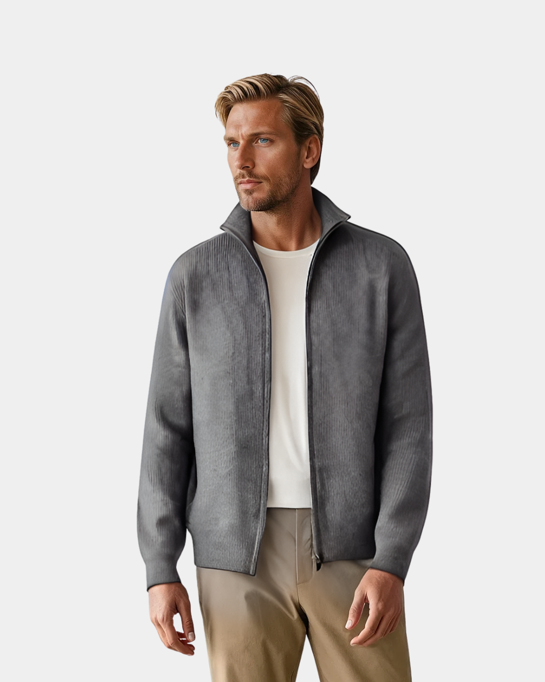Classic Wool Tailored Coastal Jacket