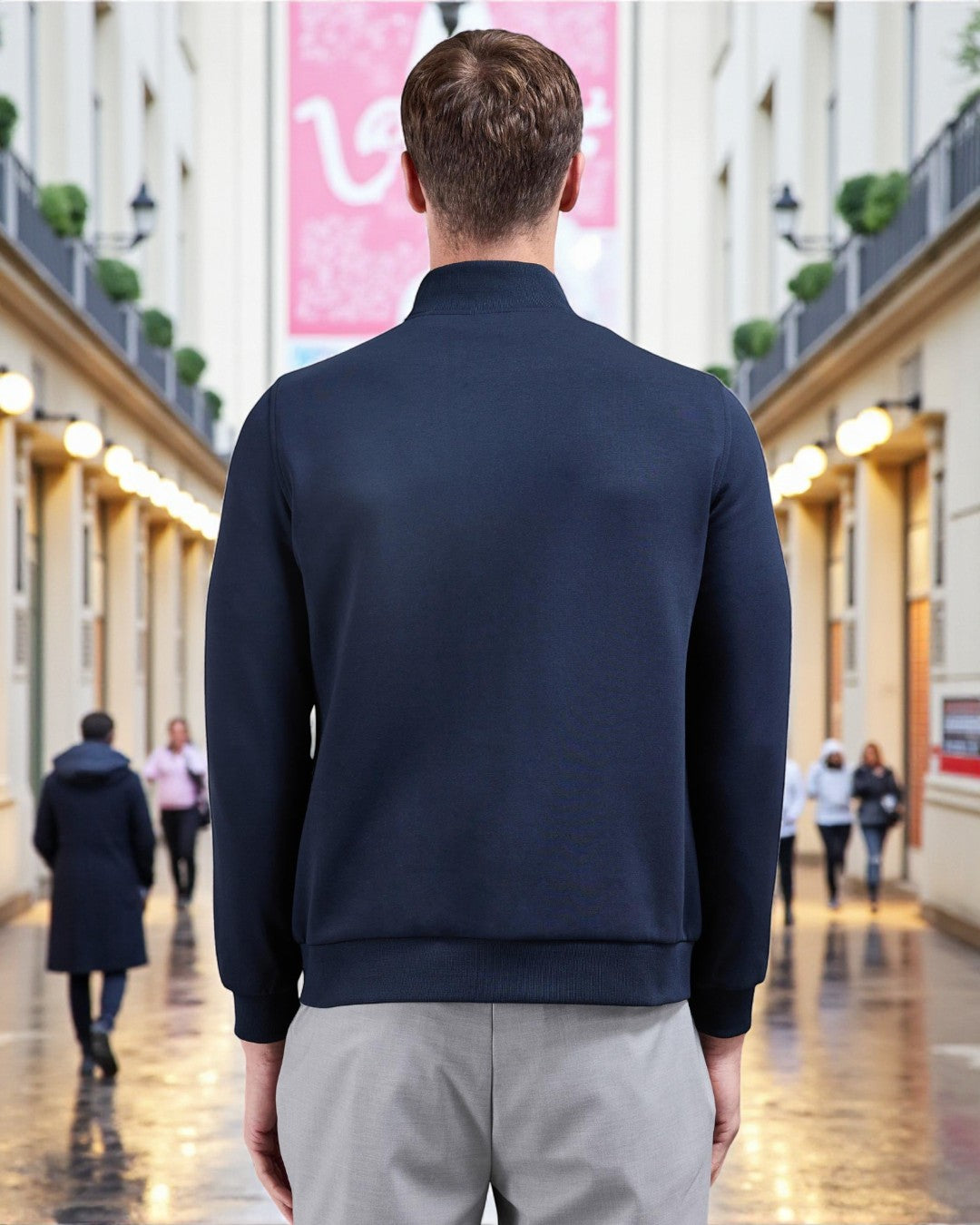 Insulated Cotton Polyester Winter Jacket