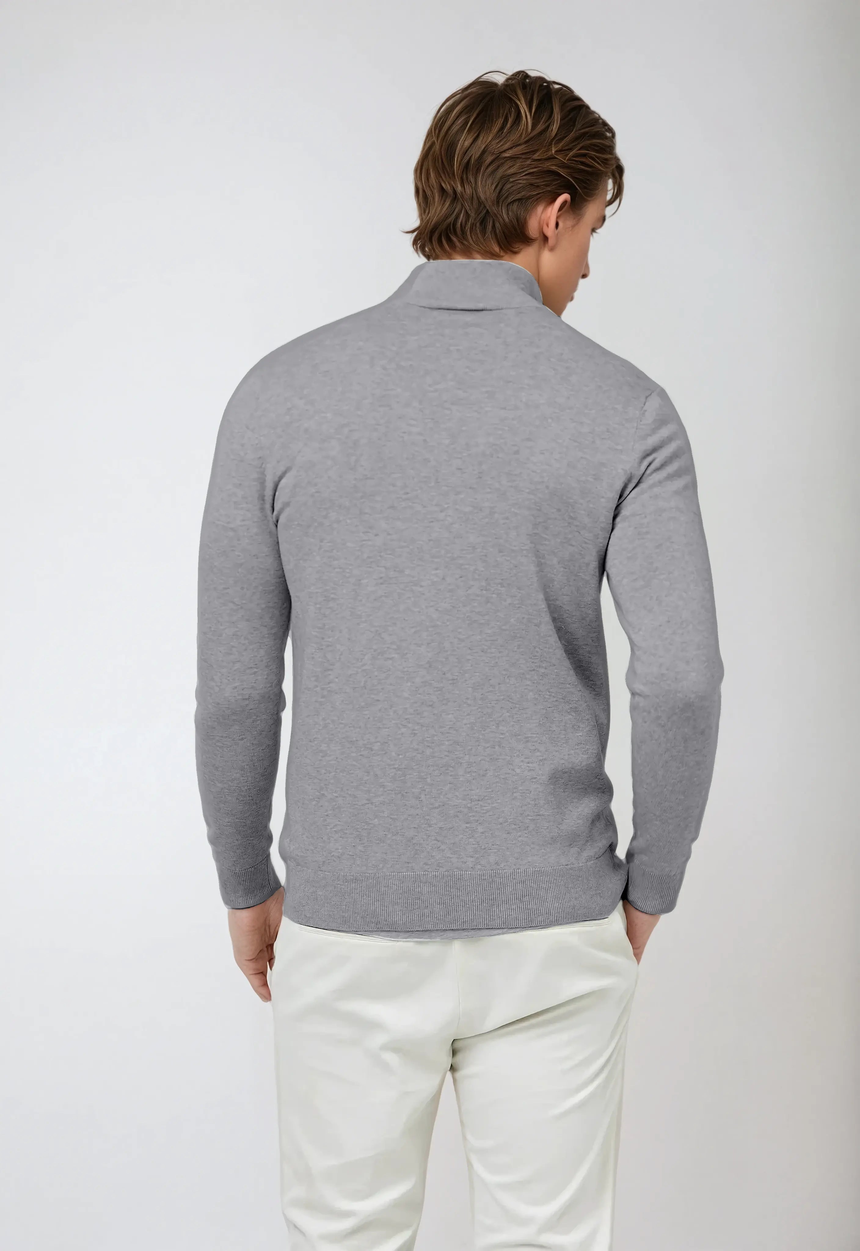 Half-Zip Knit Pullover