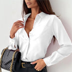Olive - Stylish Button Down Shirt