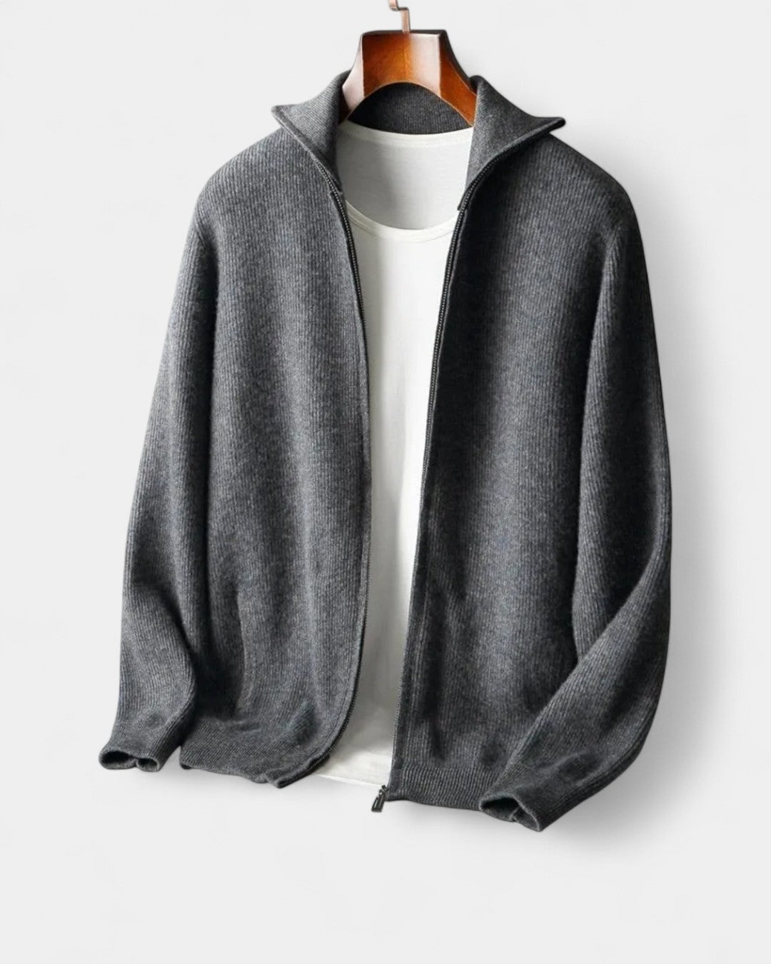 Classic Wool Tailored Coastal Jacket